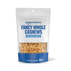 fancy whole cashews, roasted & salted